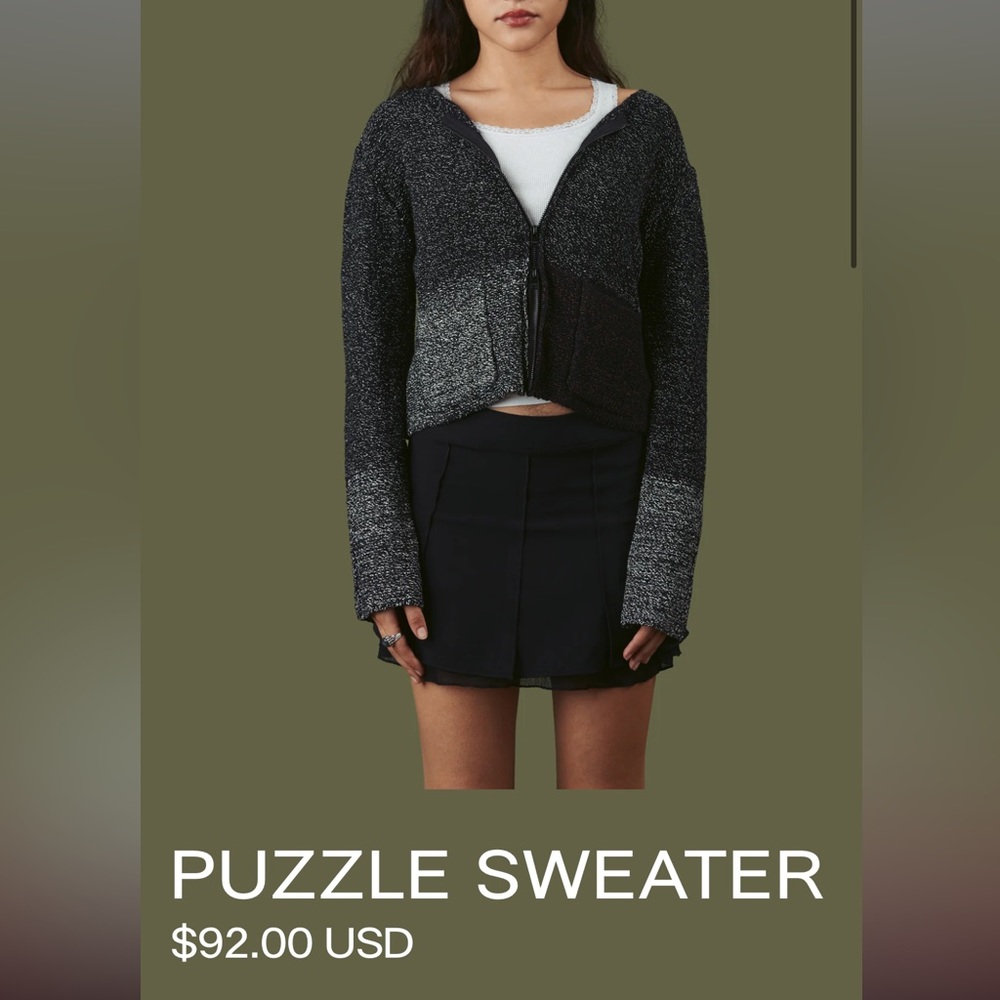 UNIF puzzle sweater